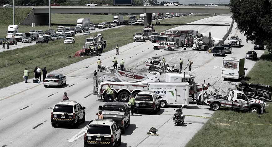 Accidents on Interstate 4